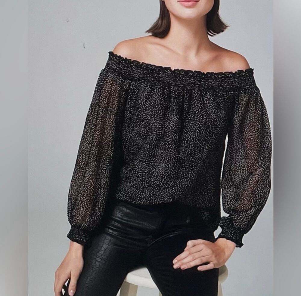 Whimsi goth gothic vampire dark academia romantic off the shoulder top 0026A1